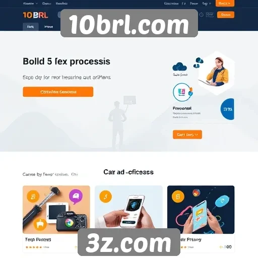 Acessibilidade e design do site 10brl.com